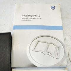 CUSTODIA LIBRETTO USO E MANUTENZIONE VW GOLF 7 12G