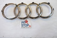 4KE853605 STEMMA FREGIO LOGO EMBLEMA PARAURTI ANTERIORE AUDI Q3 FJB 10g