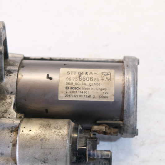 9675660680 STARTER MOTOR PEUGEOT 3008 SERIES (0916) 1600 DIESEL 691815