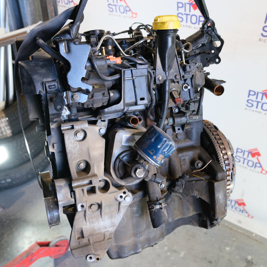 K9K H282 BLOCCO MOTORE SEMI COMPLETO NISSAN QASHQAI 1.5 DCI 78KW CONTINENTAL 2012 BX51