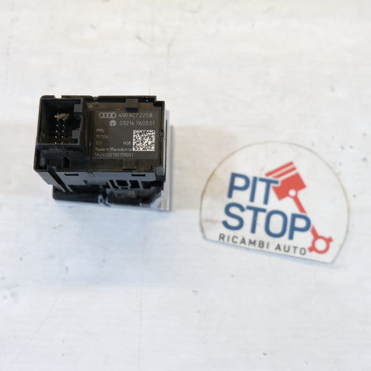 4N0927225B INTERRUTORE COMANDO FRENO DI STAZIONAMENTO AUDI Q8 SQ8 2018> 10g