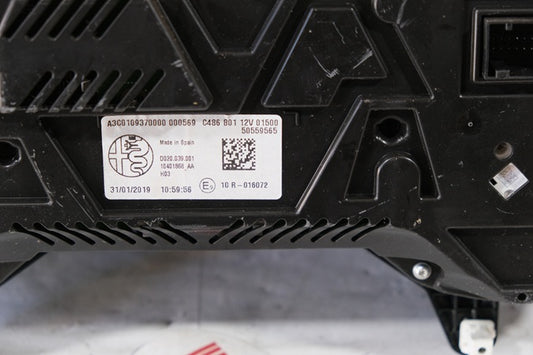 50559565 QUADRO STRUMENTI QUADRANTE ALFA ROMEO GIULIA 2.2 DIESEL 2017 10S