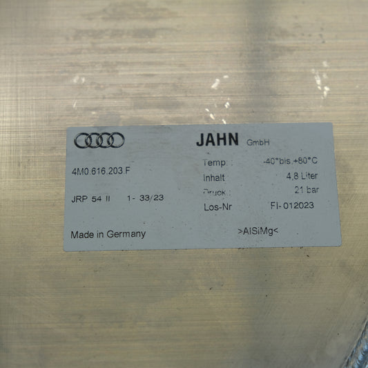 4M0616203F SERBATOIO ACCUMULATORE PRESSIONE SOSPENSIONI P.SX AUDI Q8 3.0 TDI BX51