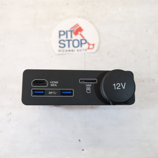FW93-19E110-AD PORTE INGRESSO HD-MI USB, SIM JAGUAR XE RANGE ROVER VELAR 10G