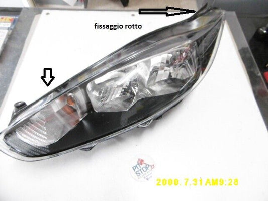 c1bb13w030ag LEFT HEADLIGHT FORD FIESTA 2015 USED