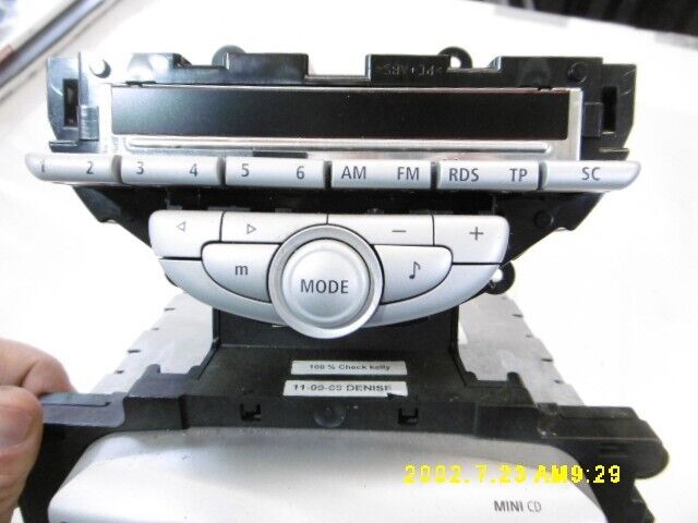 3455681 AUTORADIO STEREO RADIO MP3 MINI COOPER R56 2008 BX 51
