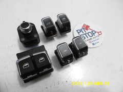 AUDI A3 8V WINDOW SWITCH 8v0959851c 8w0959565e CHROME KIT