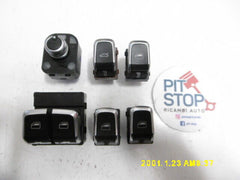 AUDI A3 8V WINDOW SWITCH 8v0959851c 8w0959565e CHROME KIT